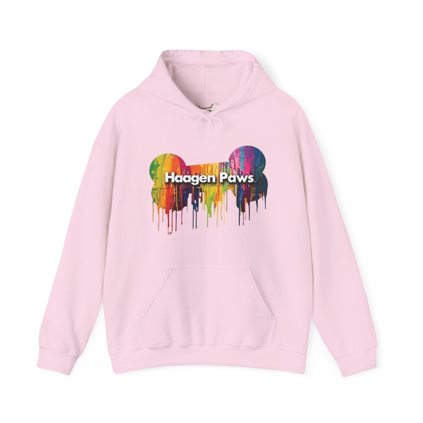 German Shorthaired Pointer Wearing Sunglasses Haagen-Paws Graffiti Unisex Heavy Blend™ Hooded Sweatshirt