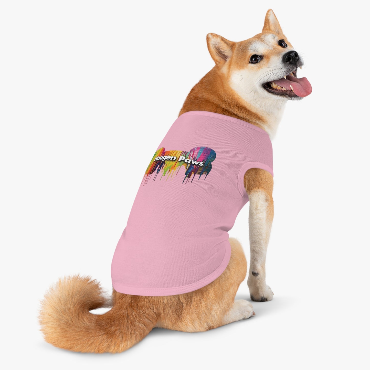 Haagen-Paws Wet Paint Pet Tank Top