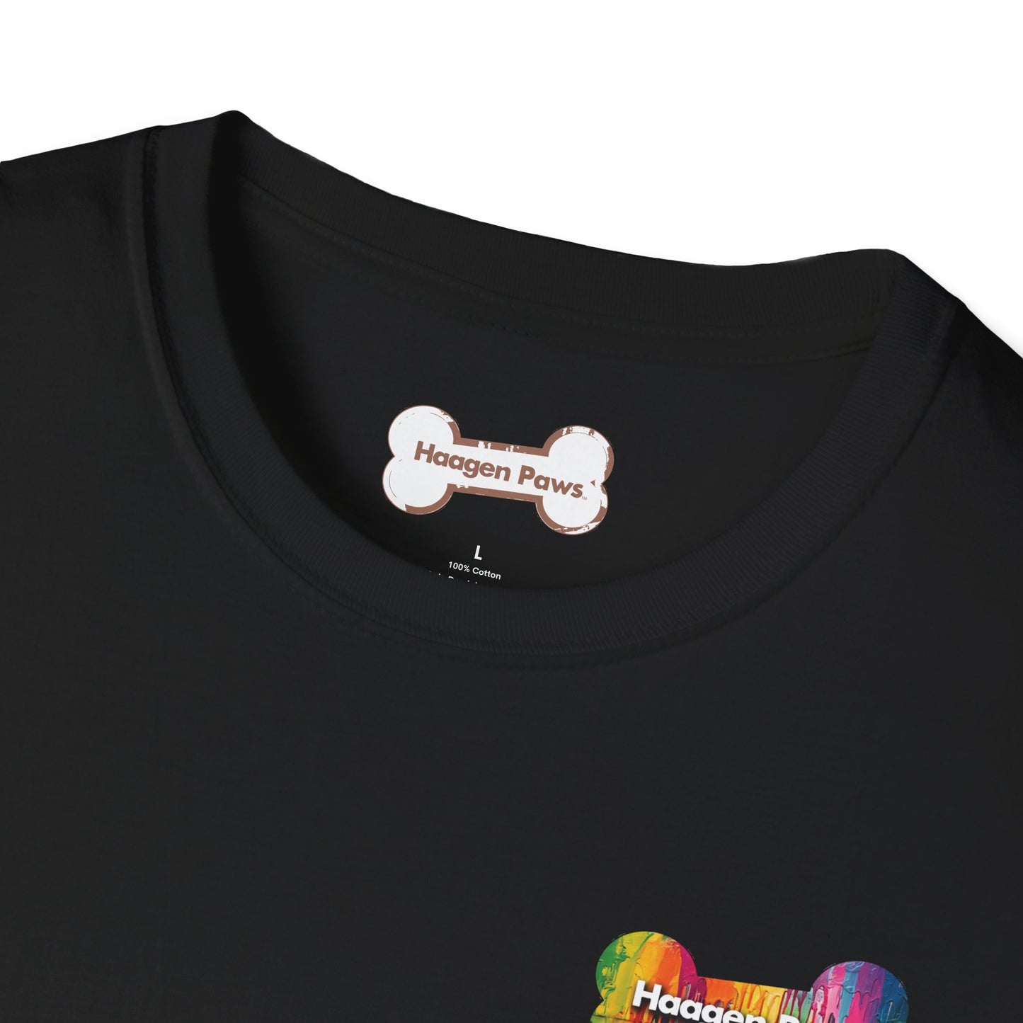 Rottweiler Wearing Sunglasses Short Sleeve Haagen-Paws Graffiti T-Shirt