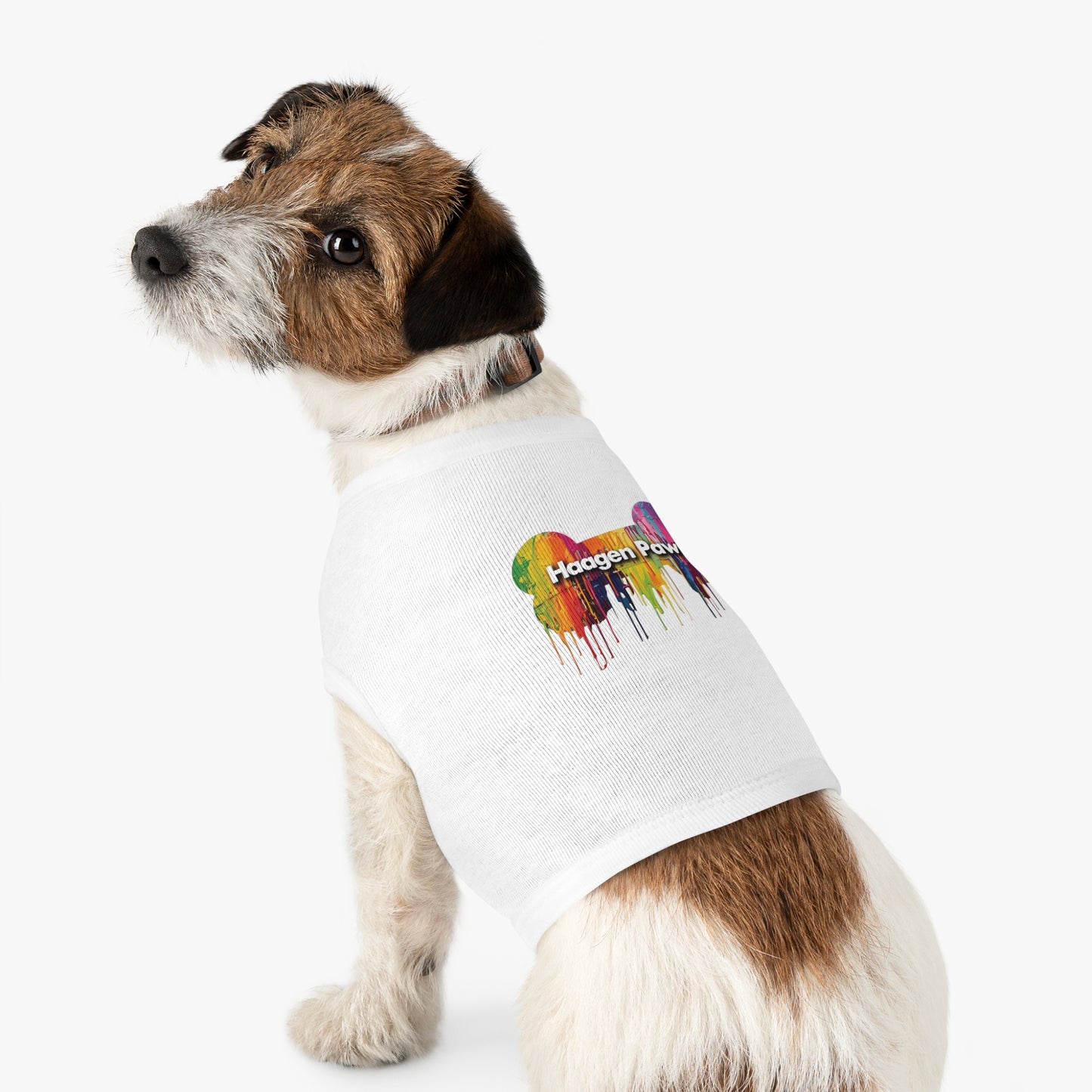 Haagen-Paws Wet Paint Pet Tank Top