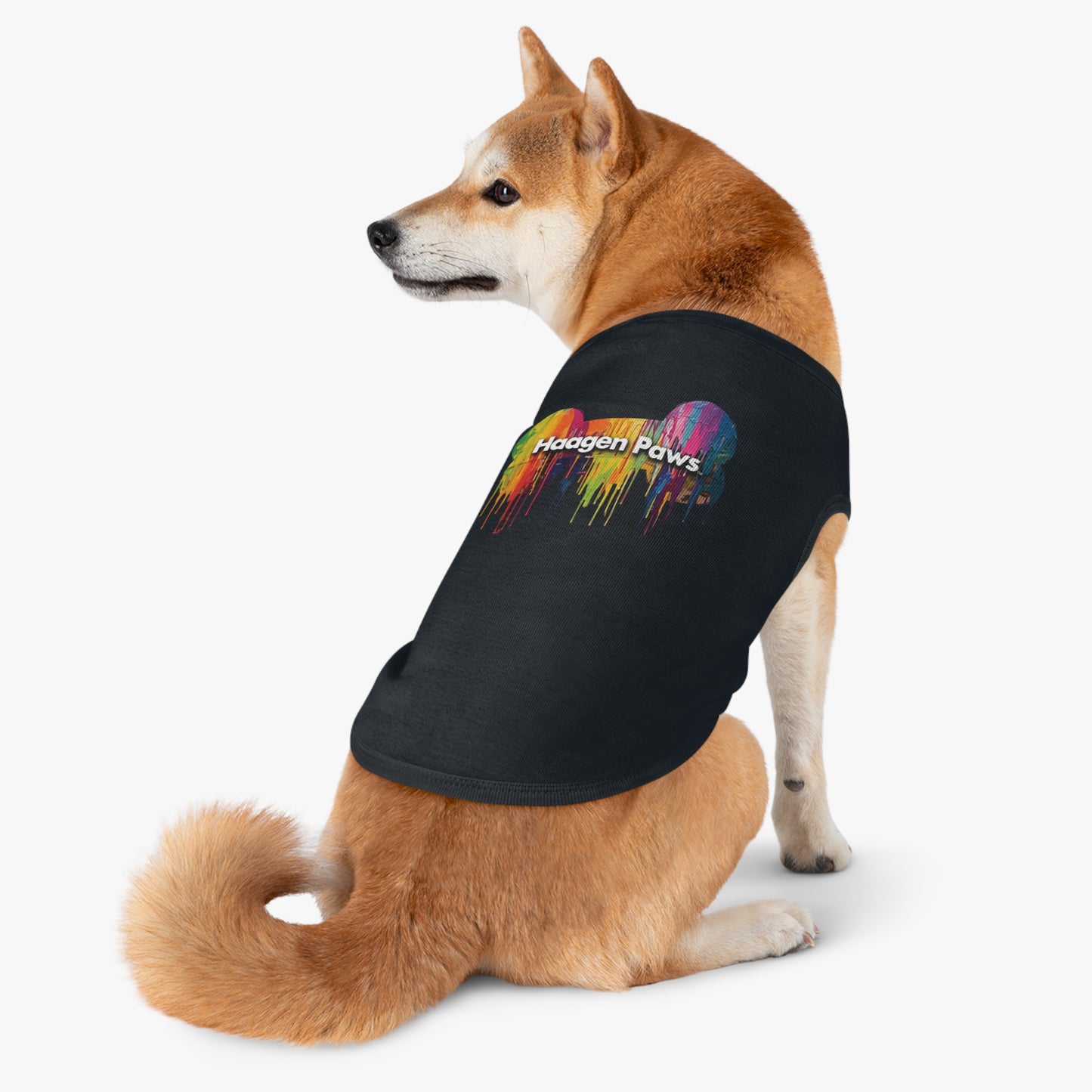Haagen-Paws Wet Paint Pet Tank Top