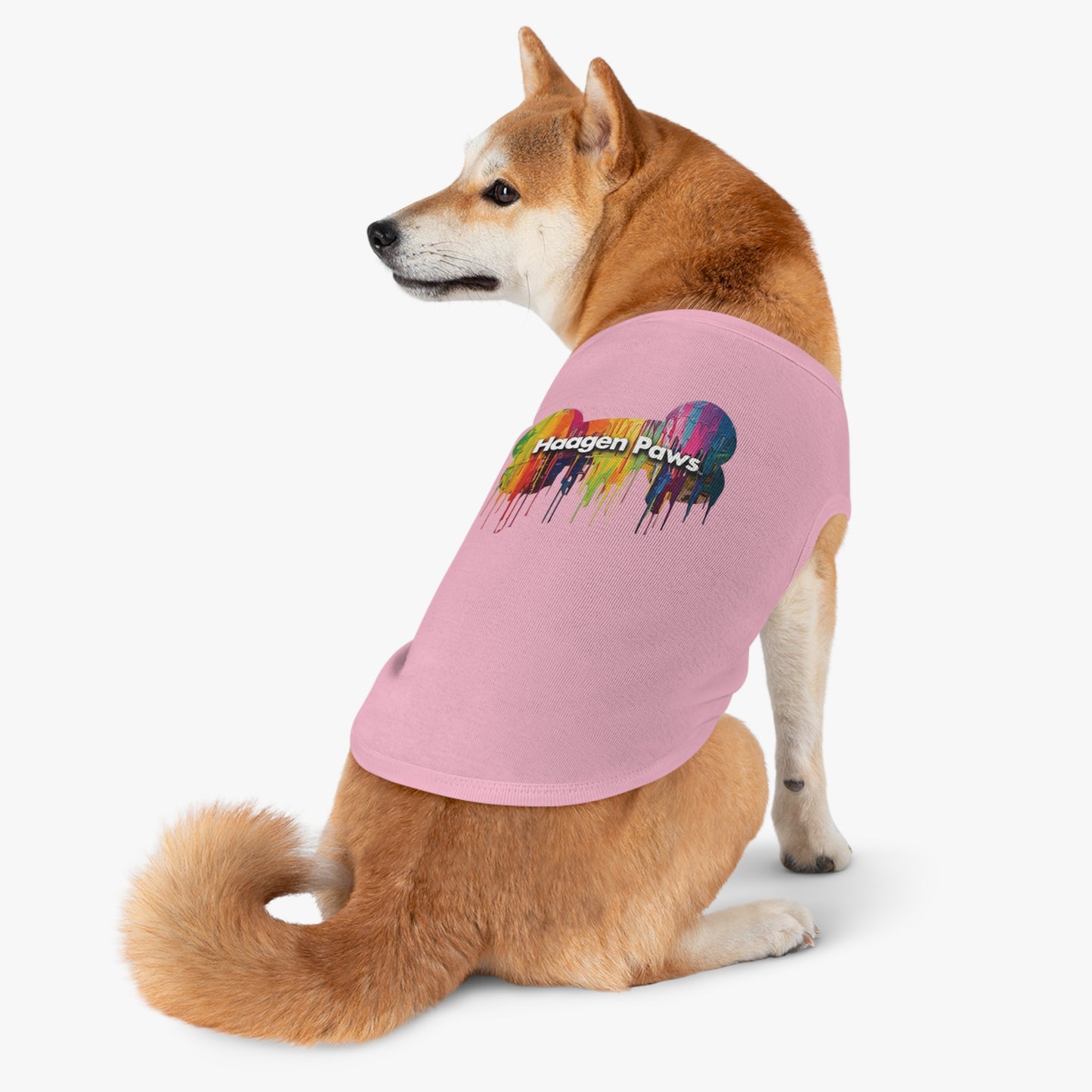 Haagen-Paws Wet Paint Pet Tank Top