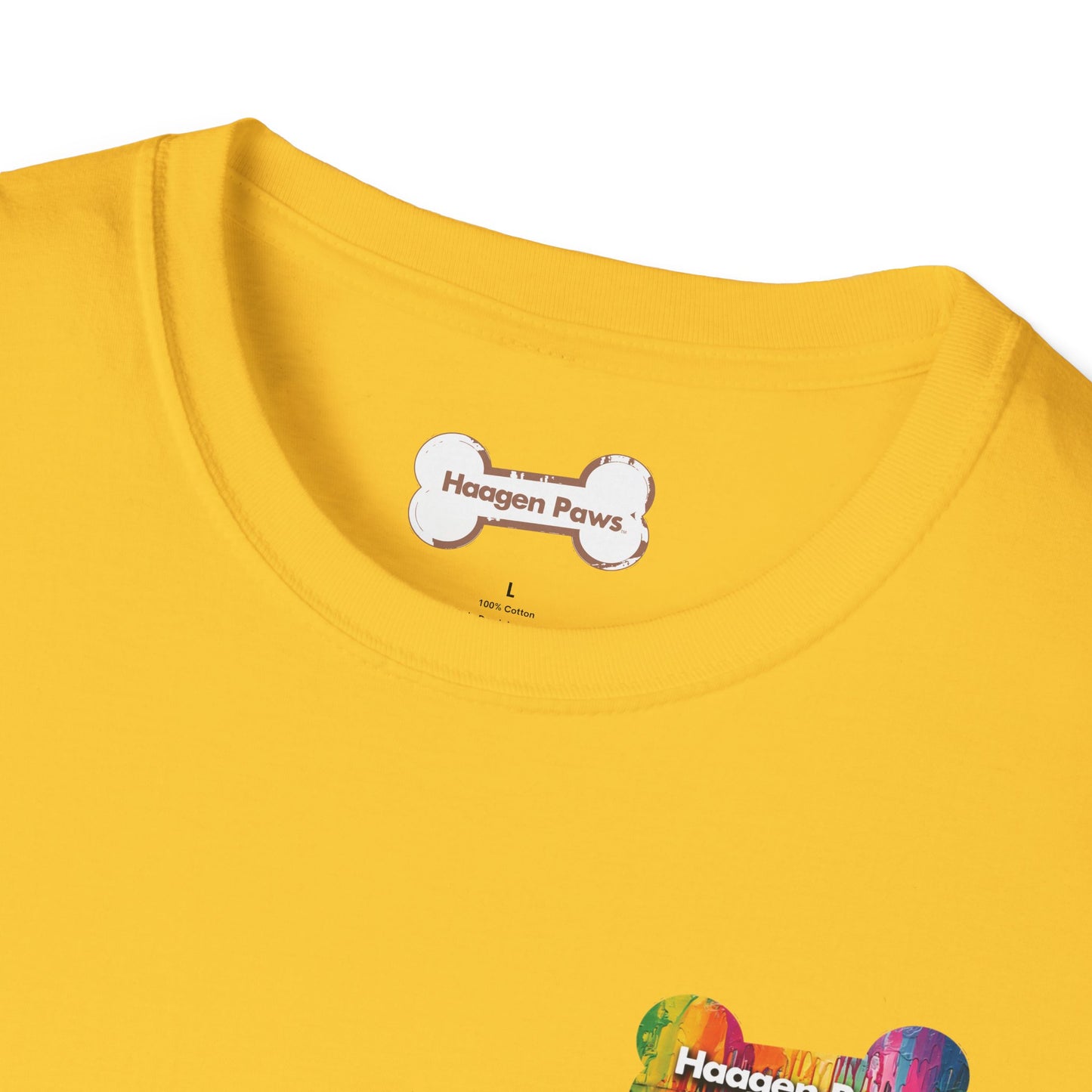 Poodle Wearing Sunglasses Short Sleeve Haagen-Paws Graffiti T-Shirt Daisy