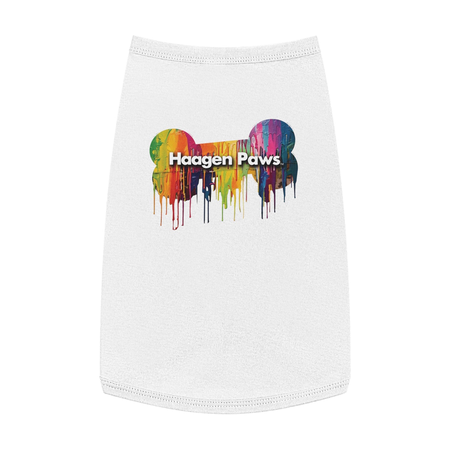 Haagen-Paws Wet Paint Pet Tank Top