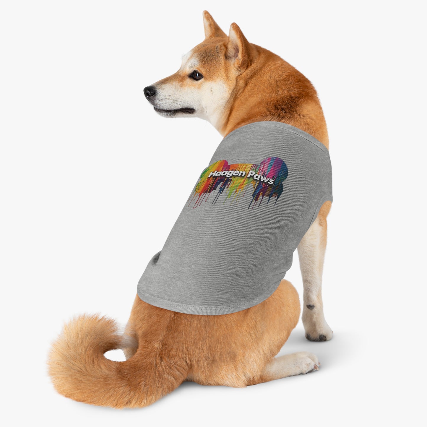 Haagen-Paws Wet Paint Pet Tank Top