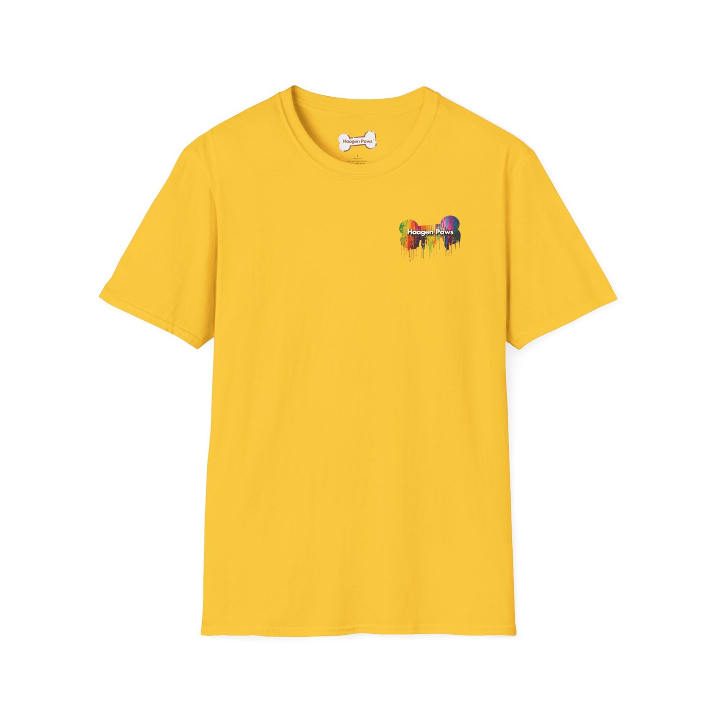 Poodle Wearing Sunglasses Short Sleeve Haagen-Paws Graffiti T-Shirt Daisy