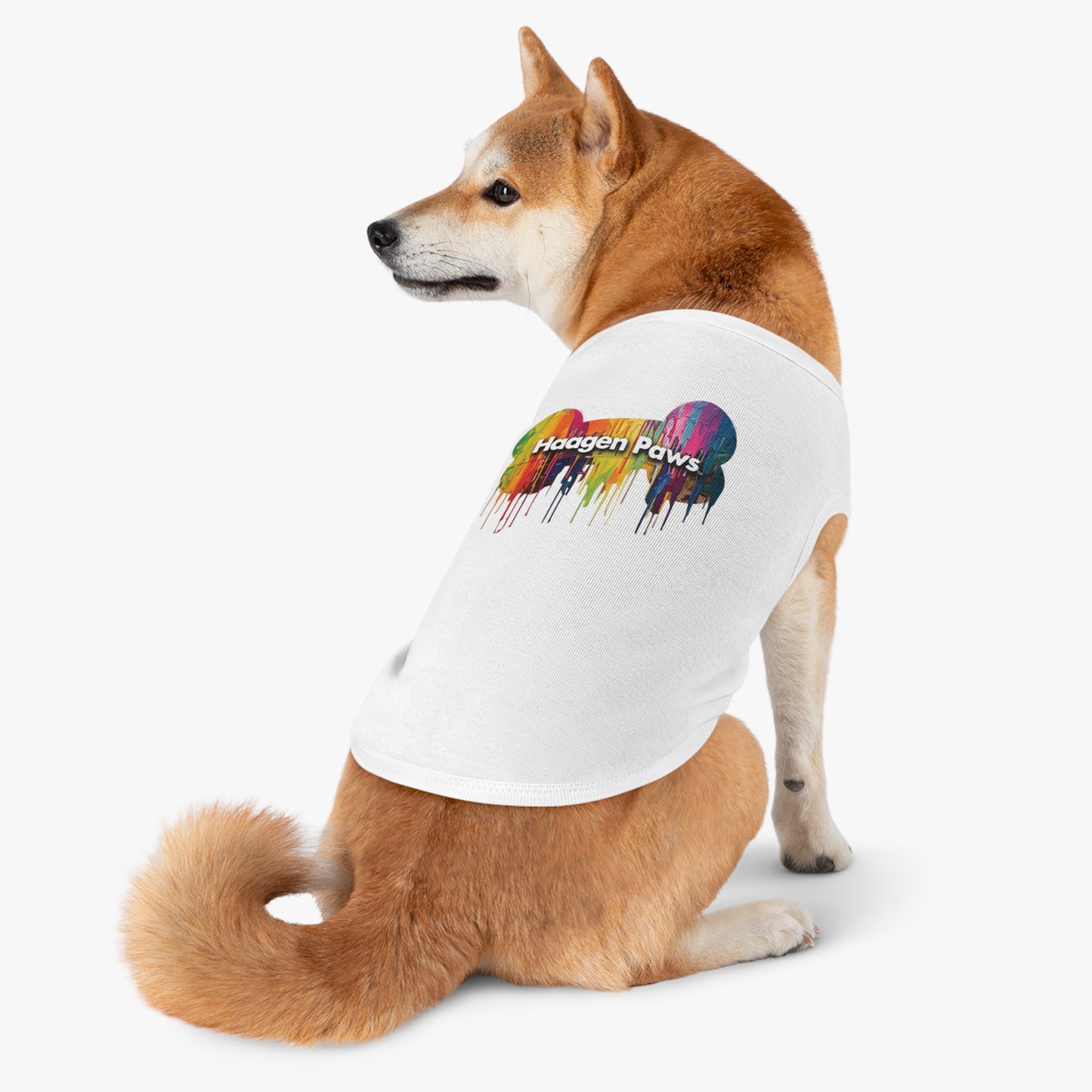 Haagen-Paws Wet Paint Pet Tank Top
