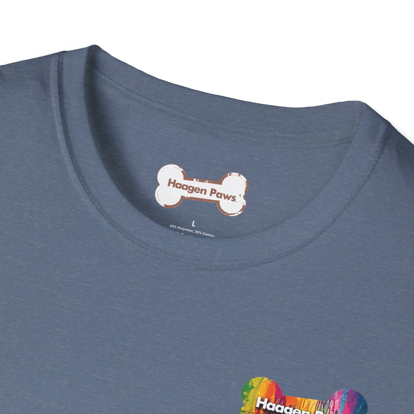 Dachshund Wearing Sunglasses Short Sleeve Haagen-Paws Graffiti T-Shirt