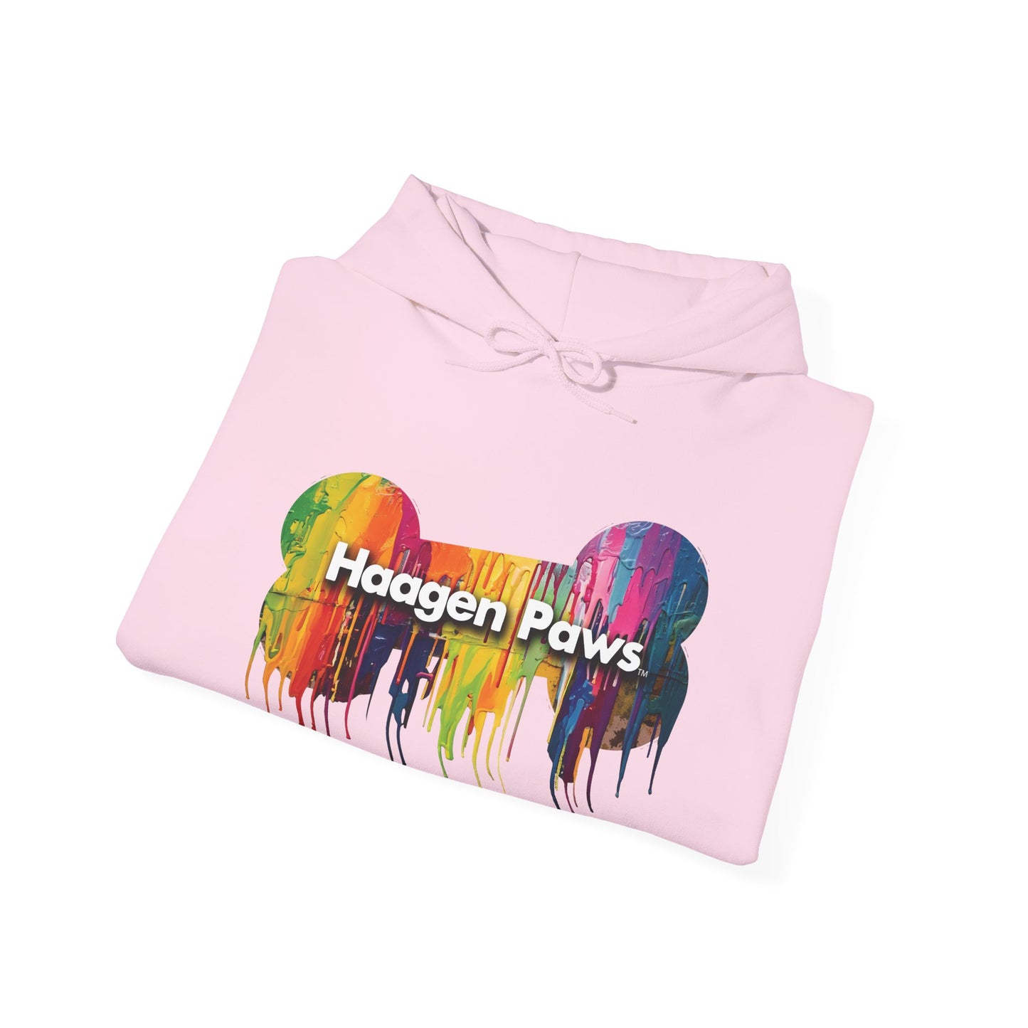 Dachshund Wearing Sunglasses Haagen-Paws Graffiti Unisex Heavy Blend™ Hooded Sweatshirt
