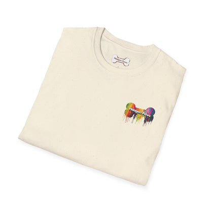 Frenchie Wearing Sunglasses Short Sleeve Haagen-Paws Graffiti T-Shirt