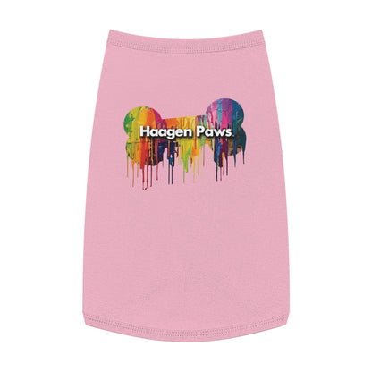 Haagen-Paws Wet Paint Pet Tank Top