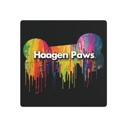 Haagen-Paws Wet Paint Metal Art Sign