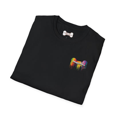 Rottweiler Wearing Sunglasses Short Sleeve Haagen-Paws Graffiti T-Shirt