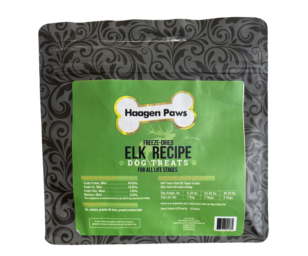 Haagen Paws Elk Recipe