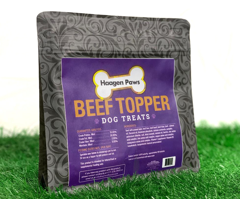 Haagen Paws Beef Topper